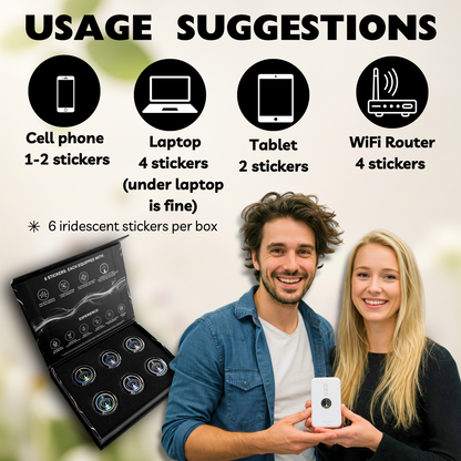 EMF Protection Stickers