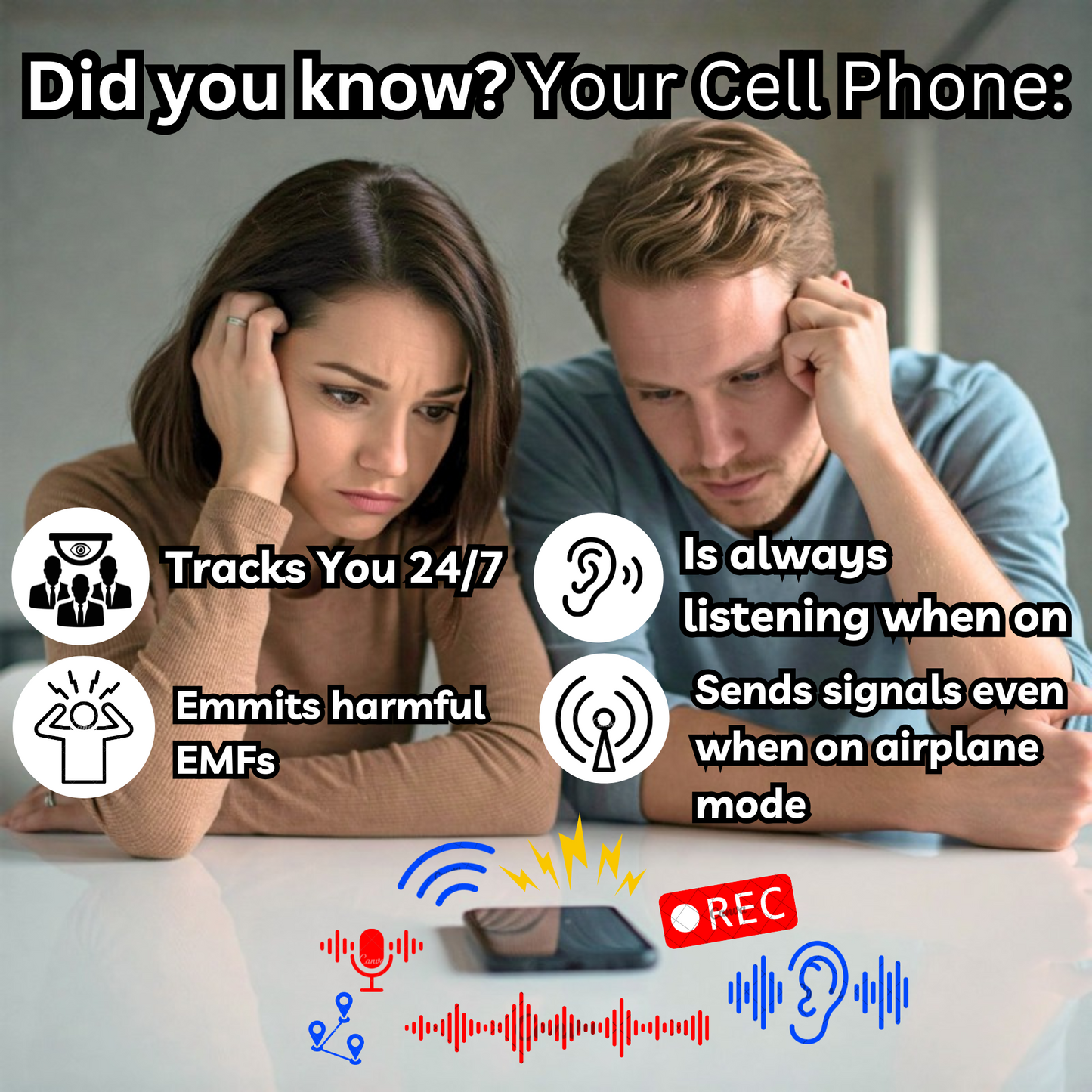 EMF Shield Privacy Phone Sleeve