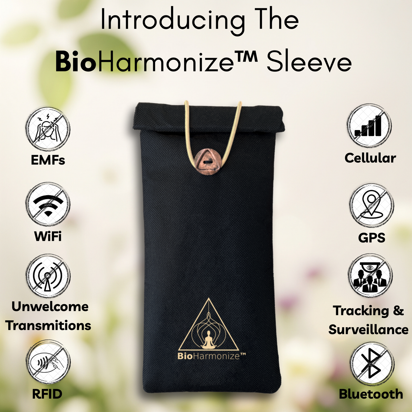 EMF Shield Privacy Phone Sleeve