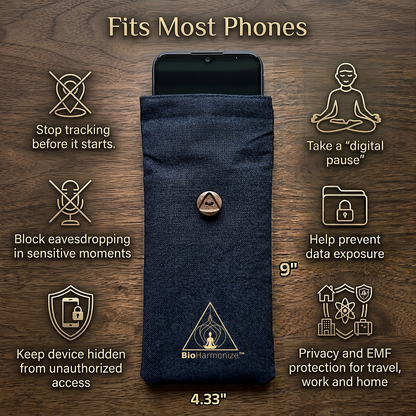 EMF Shield Privacy Phone Sleeve
